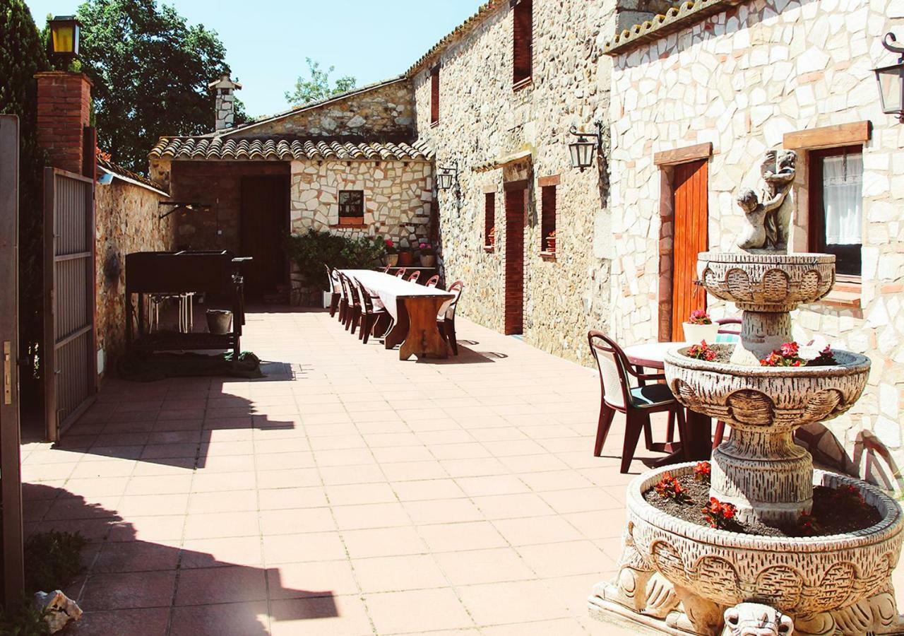 Masia Can Sola Gros Caldes de Malavella Exterior foto